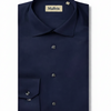 Royal indigo Plain Formal Shirt