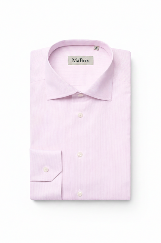 Precision Purple Textured Formal Shirt