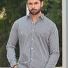 White Lining Casual Shirt