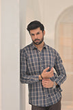 Grey Boxes Men's Casual Shirt