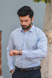 Skyline Slim Blue lining Shirt
