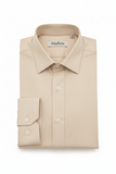 Dessert Brown Plain Formal Shirt