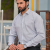 Grey Slim lining Formal Shirt