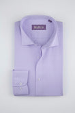 Pastel Purple Textured Dress Shirt