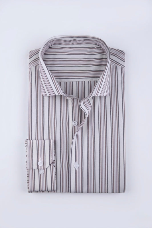 Multi Striped Dress Shirt