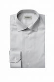 Cloudy Grey Plain Formal Shirt