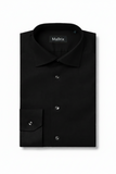 Eclipse Black  Plain Formal Shirt