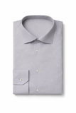 Cloudy Grey Plain Formal Shirt