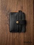 100% Genuine Leather Wallet for Men – Premium Handmade RFID Card Holder | Cash & Card Wallet | Cash on Delivery – Open Parcel Before Payment