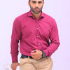 Men’s Plain Maroon Formal Shirt