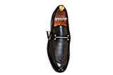 MaBrix™ Signature Men's Handcrafted 100% Original Leather Loafers – Premium Black Bit Loafers