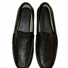 MaBrix Premium Original Leather Black Loafers for Men – Genuine Leather Slip-On Formal Shoes | Minimal Classic Design